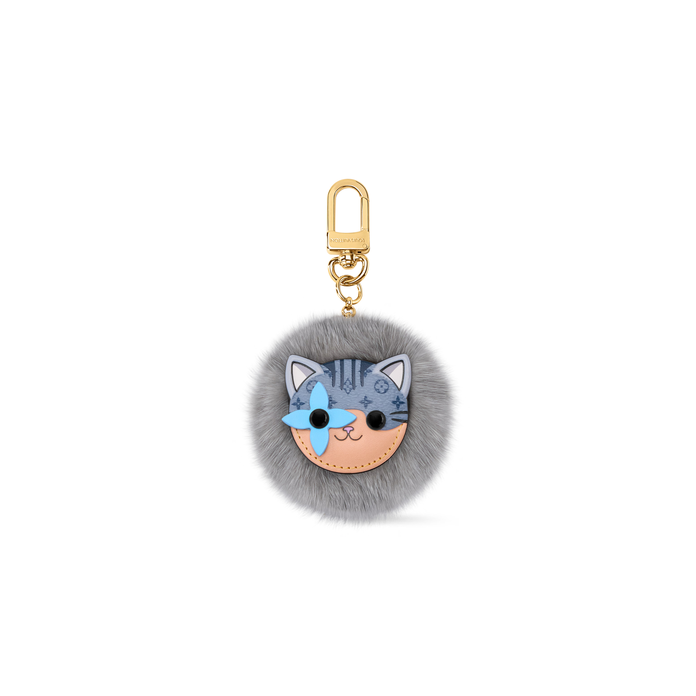 LOUIS VUITTON LV CAT POMPON BAG CHARM M04207 (13.5*9*9cm)